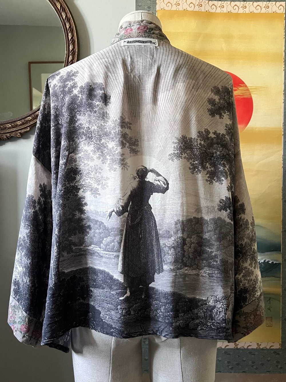Kimono with Printed Scenic landscape, from market of stars ✨